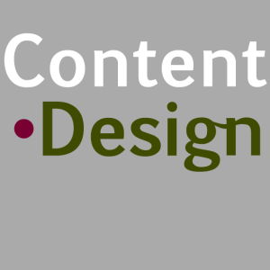 Content Design logo lt grey 561 square