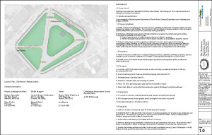 Charlestown Training Field location plan