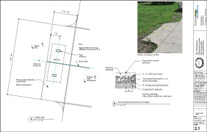 Charlestown Training Field landscaping detail