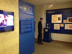 Library of Congress - exhibit celebrating the 100th anniversary of the American Society of Composers, Authors, and Publishers