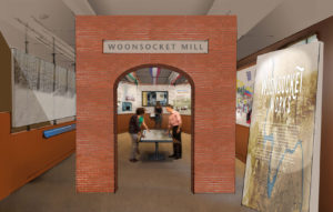 Woonsocket Works a new exhibit under development at the Museum of Work & Culture