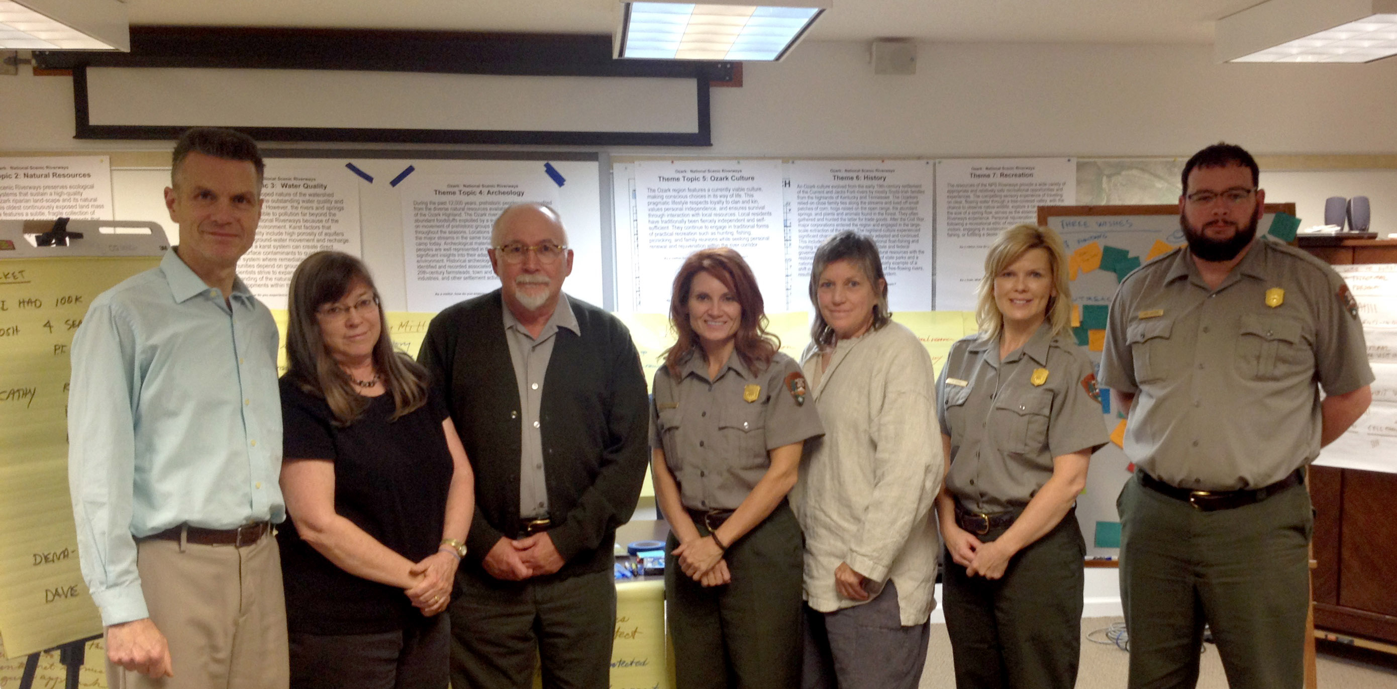 Ozark National Scenic Riverway NPS Interpretive team