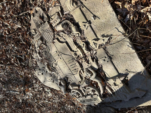 Rubble at the Bsto Millennium Park