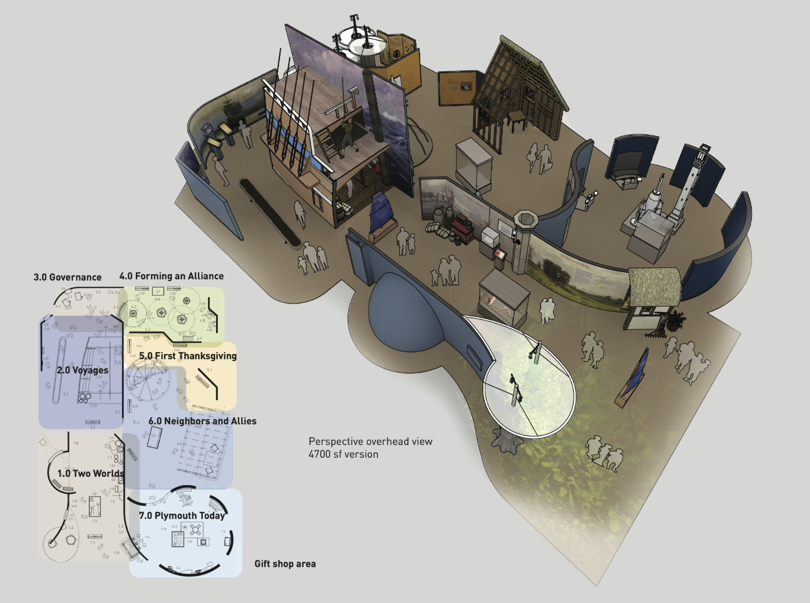 Click on the image to see a walkthrough video of the exhibit